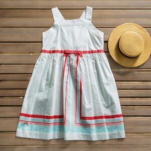 NWT Janie and Jack Sundeck Social Scarf Print Dress Size 3